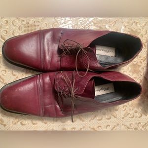 Mezlan Burgundy Dress Shoes Size 13